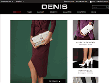Tablet Screenshot of denisshoes.com
